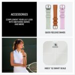 Garmin Lily® 2 Active, Small and Stylish Smartwatch, Built-in GPS, Hidden Display, Patterned Lens, Up to 9 Days Battery Life, Lunar Gold with Bone Silicone Band - Image 7