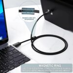 HP Printer Cable - 5FT USB 2.0 A to B High Speed Scanner Cord - Compatible with Canon, Brother, Dell, Lexmark, Epson - Black - Image 5