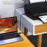 HP Printer Cable - 5FT USB 2.0 A to B High Speed Scanner Cord - Compatible with Canon, Brother, Dell, Lexmark, Epson - Black - Image 7