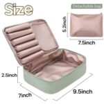 Travel Makeup Bag Cosmetic Bag Makeup Bag Toiletry bag for women and men (Green) - Image 3