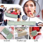 Travel Makeup Bag Cosmetic Bag Makeup Bag Toiletry bag for women and men (Green) - Image 7