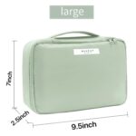 Travel Makeup Bag Cosmetic Bag Makeup Bag Toiletry bag for women and men (Green) - Image 8