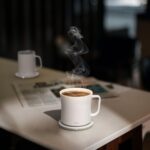 Smug, up to 149℉ Coffee Mug Warmer & Mug & pctg Lid Set, self Heated Cup with Wireless Charging Function, Office/Home for Desk. (Special Grey) - Image 9