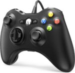 YAEYE Wired Controller for Xbox 360, Game Controller for 360 with Dual-Vibration Turbo Compatible with Xbox 360/360 Slim and PC Windows 7,8,10,11 - Image 7