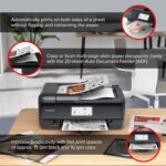 Canon PIXMA TR8620a - All-in-One Printer Home Office|Copier|Scanner|Fax|Auto Document Feeder | Photo, Document | Airprint (R), Android, Black, Works with Alexa - Image 5