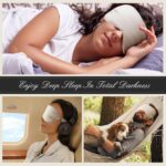 BOKOR Nature Silk Sleep Eye Mask - FSA/HSA Eligible Sleeping Mask, Dark Circles and Puffiness, Improve Sleep, Light Blocking Eye Cover, Ideal Birthday Gift with Gift Package - Champagne - Image 5