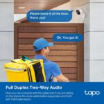 Tapo TP-Link 2K QHD Security Camera, Indoor/Outdoor, 𝟮𝟬𝟮𝟰 𝗣𝗖𝗠𝗮𝗴 𝗘𝗱𝗶𝘁𝗼𝗿'𝘀 𝗖𝗵𝗼𝗶𝗰𝗲, Color Night Vision, Free Person/Pet/Vehicle Detection, Invisible IR Mode, SD Storage, C120 - Image 5