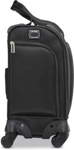 Samsonite Underseat Carry-On Spinner With USB Port, Jet Black, One Size - Image 4