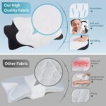 DONAMA Cervical Pillow for Neck and Shoulder,Contour Memory Foam Pillow,Ergonomic Neck Support Pillow for Side Back Stomach Sleepers with Pillowcase - Image 8