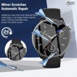 2 Pack Compatible for Amazfit GTR Mini 43mm Smartwatch Screen Protector, Flexible TPU Film [Not Glass], Easy Install, Bubble Free for GTR Mini 43mm Smartwatch Screen Protector - Image 4