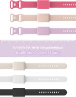 Silicone Loop Band for WHOOP 4.0 - Sports Wristband Compatible with Whoop 5.0 Straps - Soft-Touch, Waterproof and Sweatproof, Easy to Use and Adjustable, for Wrist Size 4.9 Inch~8.9 Inch - Image 4