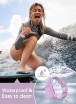 Silicone Loop Band for WHOOP 4.0 - Sports Wristband Compatible with Whoop 5.0 Straps - Soft-Touch, Waterproof and Sweatproof, Easy to Use and Adjustable, for Wrist Size 4.9 Inch~8.9 Inch - Image 5