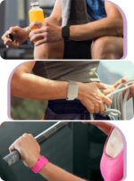 Silicone Loop Band for WHOOP 4.0 - Sports Wristband Compatible with Whoop 5.0 Straps - Soft-Touch, Waterproof and Sweatproof, Easy to Use and Adjustable, for Wrist Size 4.9 Inch~8.9 Inch - Image 8