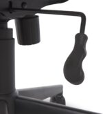 Serta Connor Executive Office, Ergonomic Computer Chair with Layered Body Pillows, Contoured Lumbar, Adjustable Seat Height, Bonded Leather, Black - Image 9