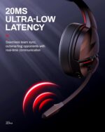 acer PS5 Headset | Non-Stop 100H Battery | Dynamic 50mm Drivers | Clear Voice Mic | Bluetooth5.3, 3.5mm | Gaming Headphones for PC, Meeting, Music, PS4 & Wireless Gaming Headset - Image 5