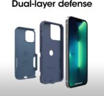OtterBox iPhone 13 Pro (Only) - Commuter Series Case - Rock Skip Way - Slim & Tough - Pocket-Friendly - with Port Protection - Non-Retail Packaging - Image 4