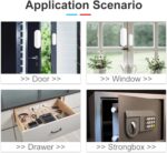 WiFi Door Window Sensor: Smart Contact Sensor with App Alerts, Door Open Detector Compatible with Alexa Google Assistant, Entry Detector Sensor for Home Security and Home Automation (4-Pack) - Image 8