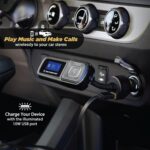 Scosche BTFM2A BTFREQ Universal Bluetooth Hands-Free Car Kit with Digital FM Transmitter and 10-Watt USB Car Charger, Stream Smartphone Audio - Image 4