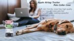 4 Pack AirTag Dog Collar Holder,Waterproof Silicone Protective Cover for Apple Air Tag Tracker GPS Accessory, Anti-Scratch Resistant Pet Dog Cat Collar Holder Hidden Location Tracking - Image 8