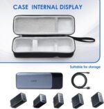 Hard Travel Case Replacement for Anker Power Bank, EVA Protective Travel Case Carrying Bag for Anker Prime Power Bank 27650mAh 250W/24000mAh 140W (For 27650mAh 250W/24000mAh 140W) - Image 5