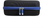 Hermitshell Hard Travel Case for AstroAI/HAUSBELL/joyroom 12V Air Compressor Pump Tire Inflator (Black + Blue) - Image 4
