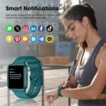 Fitness Tracker, Fitness Watch with Blood Oxygen, Blood Pressure & Heart Rate Monitor, Steps Calories Counter, Sleep Monitor, Pedometer 50 Meters Waterproof, Smart Watch for Android iPhones - Image 6