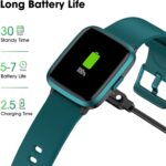 Fitness Tracker, Fitness Watch with Blood Oxygen, Blood Pressure & Heart Rate Monitor, Steps Calories Counter, Sleep Monitor, Pedometer 50 Meters Waterproof, Smart Watch for Android iPhones - Image 7