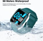 Fitness Tracker, Fitness Watch with Blood Oxygen, Blood Pressure & Heart Rate Monitor, Steps Calories Counter, Sleep Monitor, Pedometer 50 Meters Waterproof, Smart Watch for Android iPhones - Image 8