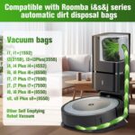 20 pack Replacement Vacuum Bags Compatible with irobot Roomba i3, i3+,i7, i7+, j7, j7+,i7plus, i4, i4+,i6, i6+, i8, i8+,s9, s9+, s9plus,I & S & J Series Automatic Dirt Disposal Bag…… - Image 3