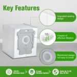 20 pack Replacement Vacuum Bags Compatible with irobot Roomba i3, i3+,i7, i7+, j7, j7+,i7plus, i4, i4+,i6, i6+, i8, i8+,s9, s9+, s9plus,I & S & J Series Automatic Dirt Disposal Bag…… - Image 5
