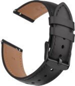 AK Leather Band for Amazfit GTR 4/ GTR 3 Pro, 22mm Quick-Release Adjustable Strap with Metal Buckle for Women Men, Soft Replacement Wristband for Amazfit GTR Smartwatches - Image 3