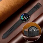 AK Leather Band for Amazfit GTR 4/ GTR 3 Pro, 22mm Quick-Release Adjustable Strap with Metal Buckle for Women Men, Soft Replacement Wristband for Amazfit GTR Smartwatches - Image 6