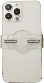 Cute Sliding Base Compatible with PopSocket Phone Grip, Removable Clear Sliding Base for Upgrading Phone Grip, Phone Grip Holder DIY, Compatible with Wireless Charge - Image 3