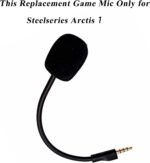 Replacement Game Mic for Steelseries Arctis 1 Headphones Detachable Microphone Boom for Gaming Headsets PS4 Pro PS5 Xbox One X Computer PC Mac 3.5mm Jack Noise Cancelling - Image 3