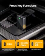 Wireless CarPlay Adapter One Click Multi Device Switching Seamless Connection, Convert Wired to Wireless carplay, Compatible with iOS 10+, Android 11+, 2018 and Later Models - Image 5