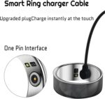 Magnetic Smart Ring Charger Cables - 2 Packs Universal Replacement Charger- 4 mm Suitable for Colmi, for R02 R09 R18 & More Devices with 1 Pin Port NOT for Oura Rings, NOT for Samsung Ring - Image 6