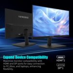 24 Inch Gaming Monitor with 165hz/144hz, IPS 1ms, FHD 1080p and HDR 10 | PC Computer Monitor with 105% sRGB, Bluelight Filter, 2 HDMI & 1 DP Port, Support Freesync and Wall Mounted - Image 7