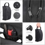 emissary Nylon Men's Toiletry Bag - Large Waterproof Shower Bag - Travel Toiletries Bag - Dopp Kitt for Men - Toiletry Bag for Men and Women - Shaving Bag for Men Travel (Black Water-Resistant) - Image 4
