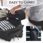 emissary Nylon Men's Toiletry Bag - Large Waterproof Shower Bag - Travel Toiletries Bag - Dopp Kitt for Men - Toiletry Bag for Men and Women - Shaving Bag for Men Travel (Black Water-Resistant) - Image 7