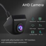 4 Pin Backup Camera Front/Rear View Camera with Great Night Vision IP68K Waterproof Reverse Camera for Truck Mirror Dash Cam HD 1080P Backup Camera for Car - Image 3