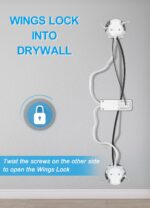 in-Wall Cable Management Kit for TV & Soundbar - Conceal Power & AV Cables, Includes Hole Saw Drill Attachment & Drywall Hand Saw for Easy Installation - Image 5