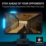 Audio Radar with Surround Vision Technology™, LED Sound Detection for PC/Xbox/PS5, FPS & Deaf Gamers, Works With Most Video Games, Fits 24-65” Gaming Monitor, TV, Works With Or w/o Gaming Headset - Image 3