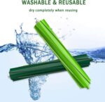 2 Set Vacuum Rubber Rollers Brush Replacement for iRobot Roomba i & j & e and Roomba Combo i & j Series, Accessories Parts for i1+/i2+/i3+/i4+/i5+/i6+/i7+/i8+/j5+/j6+/j7+/j8+/j9+/e5/e6 Model - Image 7