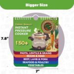 150+ Foods Instant Pot Magnetic Cheat Sheet Magnet - Instant Pot Accessories, Pressure Cooker Cooking Guide, Quick Reference Instapot Cookbooks, Kitchen Gifts for Women - Image 6