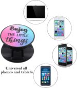 Frienda 6 Pieces Cell Phone Grip Holder Stand Expanding Inspirational Quote Cases Grip Holder Collapsible Finger Kickstand Compatible with Most Tablets Self Adhesive for Smartphone - Image 6