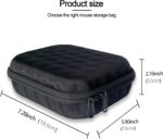 Gaming Mouse Hard Case for Razer Viper V3 Pro/Viper V2 Pro Wireless Mouse Case, for Razer Deathadder V3 Pro Wired Gaming Mouse,Black - Image 4