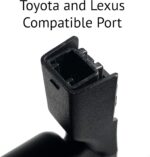 Dongar Dashcam Power Adapter (10-pin Type B). Compatible with Select Toyota, Lexus, Subaru Models. Connects to Rearview Mirror, Built-in USB Power Source, Easy to Install - Image 3
