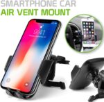 Car Air Vent Phone Holder, Phone Mount for Car Vent, Cell Phone Holder Car Hands Free Cradle in Vehicle Mount Fit for Smartphone, iPhone, Cell Phone Automobile Cradles Universal - Image 3