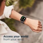 Fitbit Versa 2 Health & Fitness Smartwatch with Heart Rate, Music, Alexa Built-in, Sleep & Swim Tracking, Stone/Mist Grey, One Size (S & L Bands Included) - Image 8