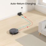 Lefant M210 Pro Robot Vacuum, 3 Adjustable Suction, WiFi/APP/Alexa, 120 Min Runtime, Self-Charging Robotic Vacuums, Slim, Quiet, 6 Cleaning Modes Ideal for Pet Hair, Hard Floors - Image 9